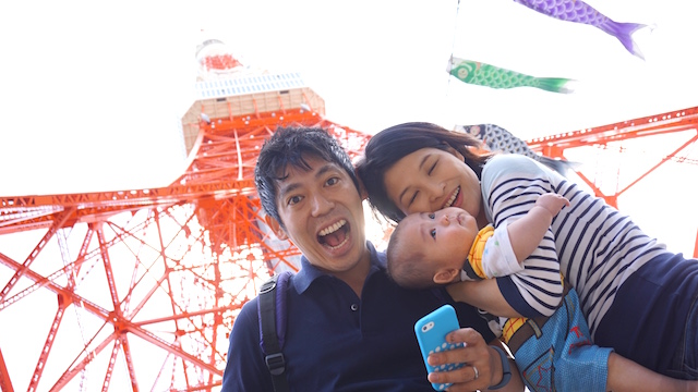 東京タワー　こいのぼり　鯉のぼり